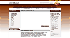 Desktop Screenshot of chestandards.org